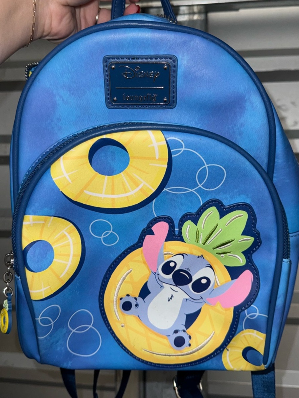 Loungefly stitch back pack